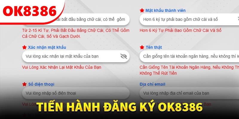 Cách đăng ký OK8386 nhanh chóng cho người mới